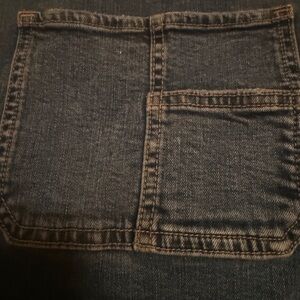 Maurices Dark Blue Denim Jumpsuit / Romper